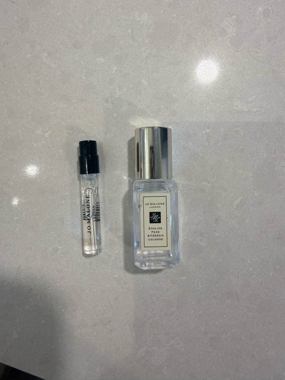 Jo Malone cologne - English Pear and Wild bluebell